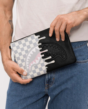 Sprayground Children's black Shadow Drip Crossover clutch bag 910B8919NSZ