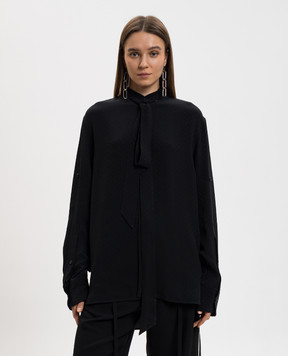 Ann Demeulemeester Dien black polka dot blouse B0013768FA713