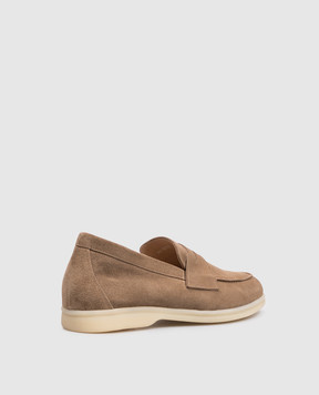 Babe Pay Pls Brown suede loafers 218108ZA