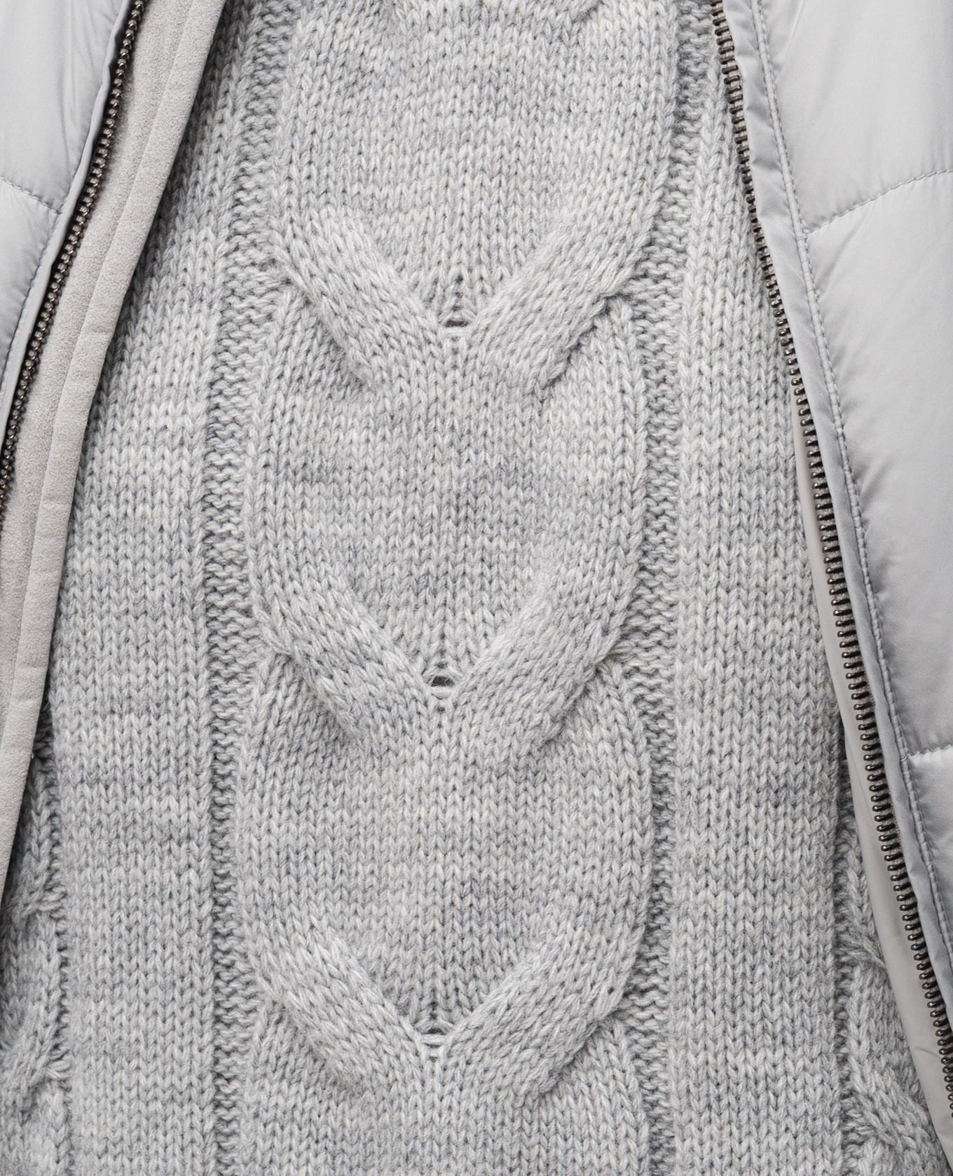 

Gray sweater with wool Florentino, Grey