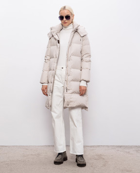MooRER Beige down jacket BRIDGET BRIDGETSTP