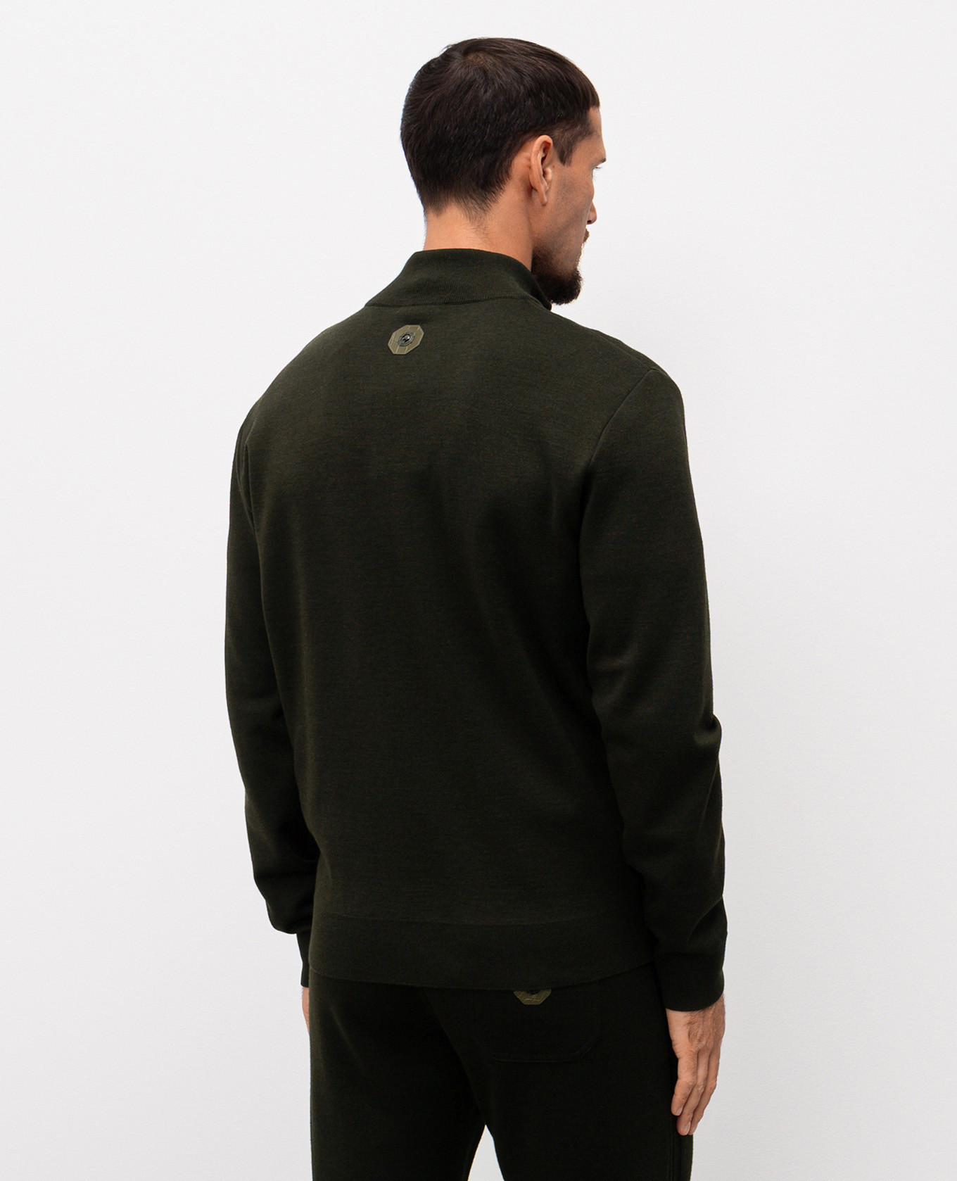 

Green wool and silk tracksuit Stefano Ricci