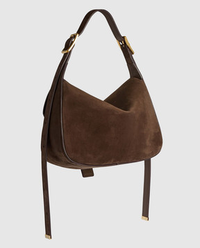Balenciaga Brown nubuck bag Clicca 8686722ACJ8