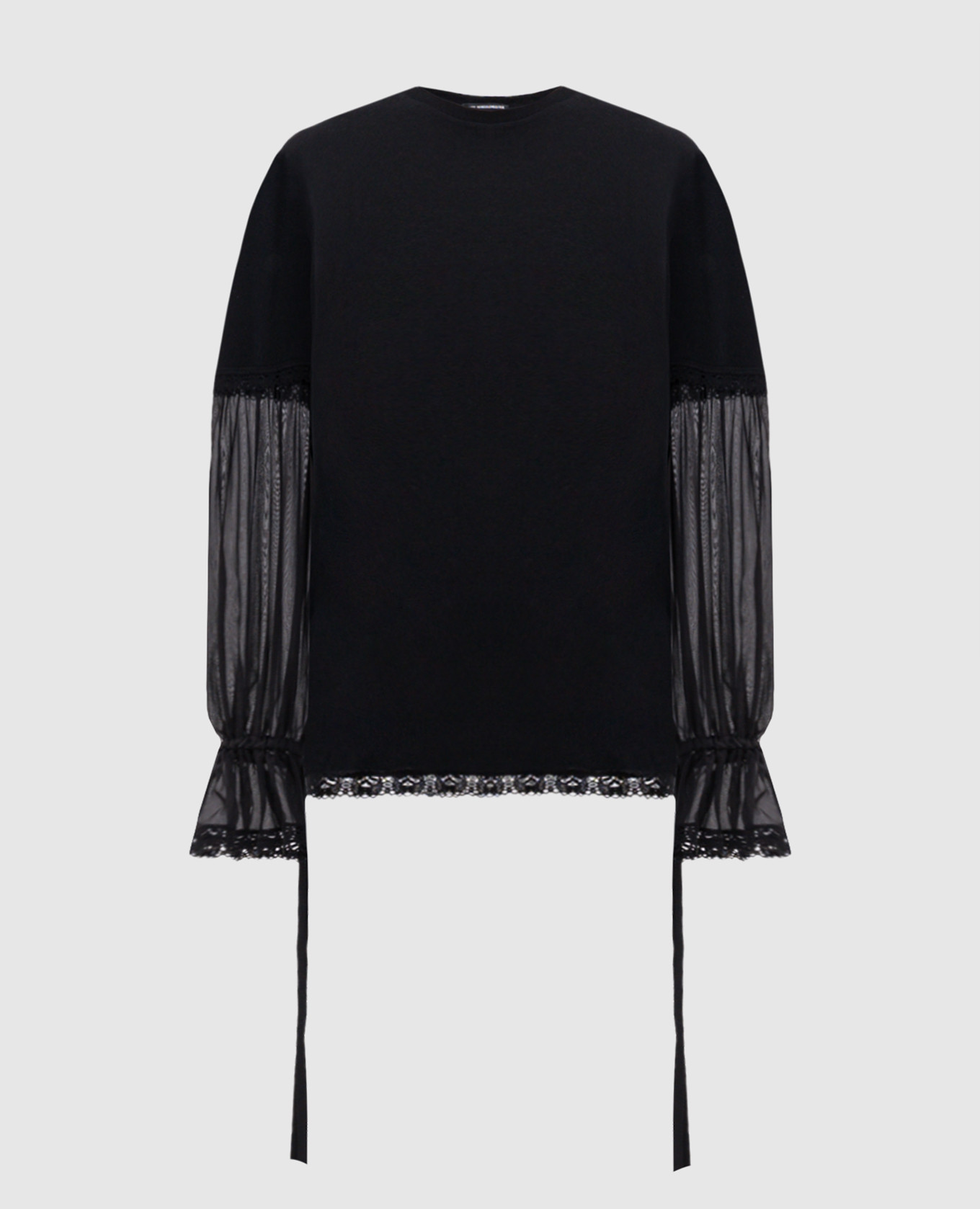 Black longsleeve Loes Ann Demeulemeester