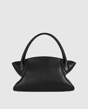 Balmain Black leather Pulse Day bag HN1DB068LTEX