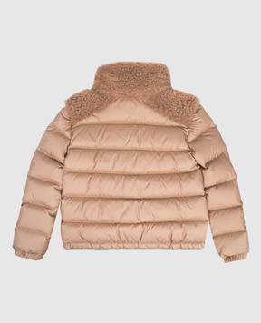 Moncler ENFANT Children's brown Vard down jacket with logo K29541A0009054AQE810