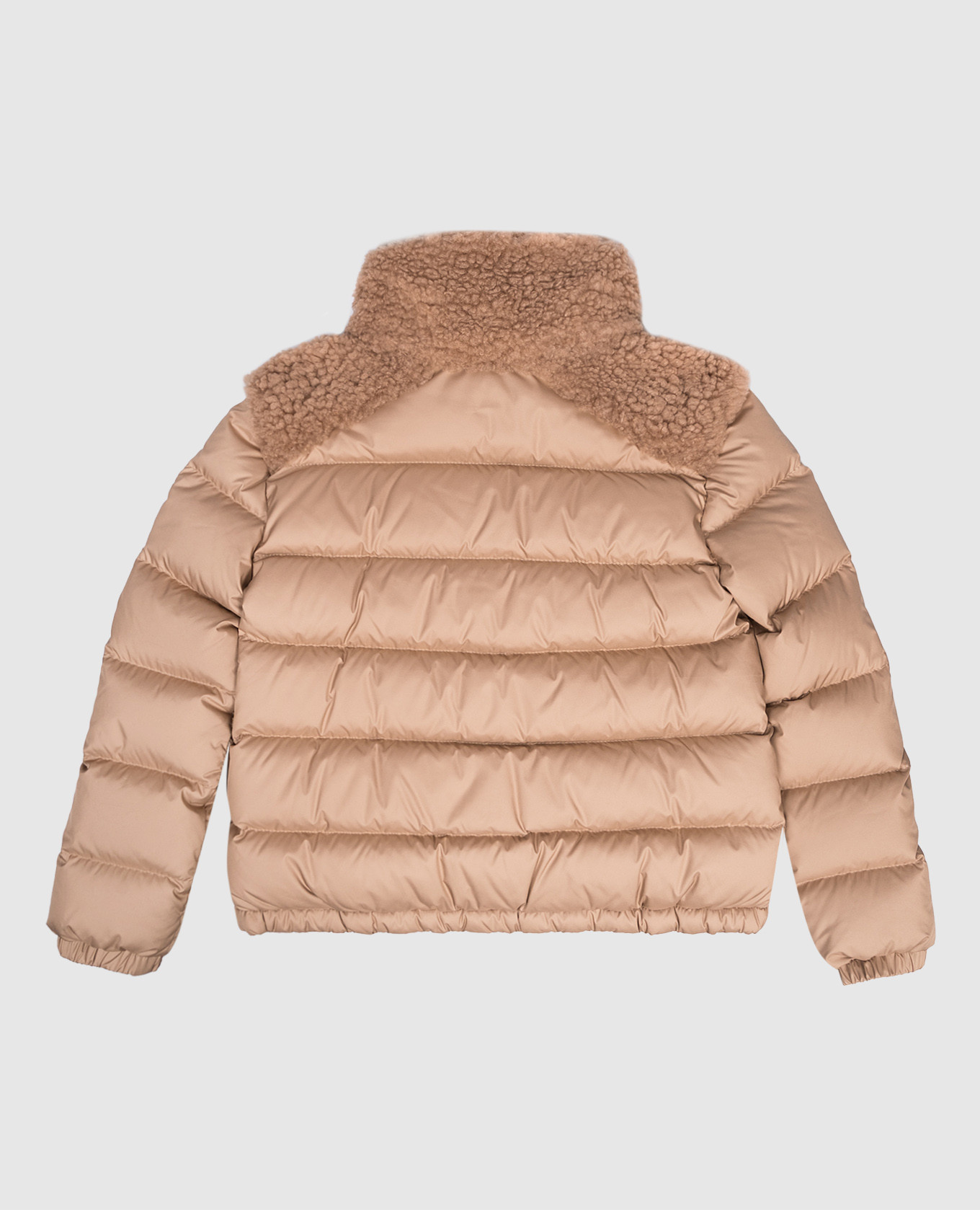 Children's brown Vard down jacket with logo Moncler ENFANT 2