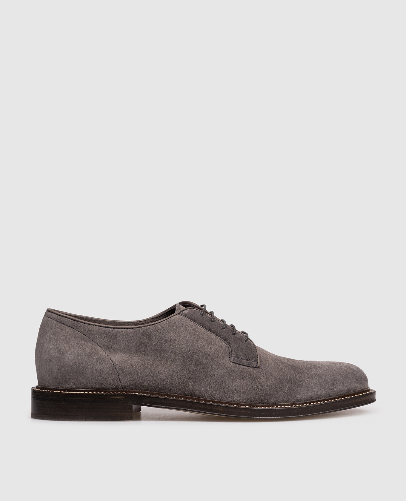 

Gray suede loafers Brunello Cucinelli, Grey