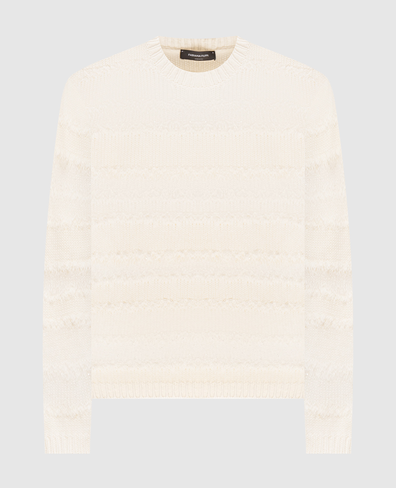 Ivory sweater Fabiana Filippi