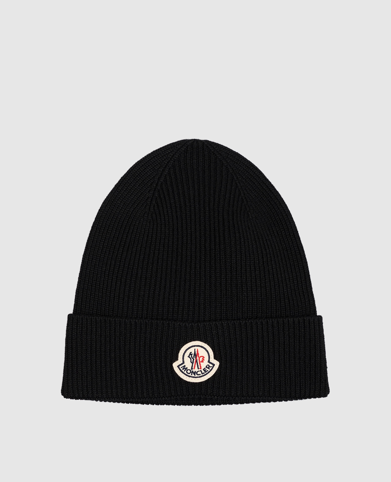 Black wool hat