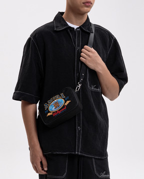 AMIRI Black bag with embroidery AM426BA012