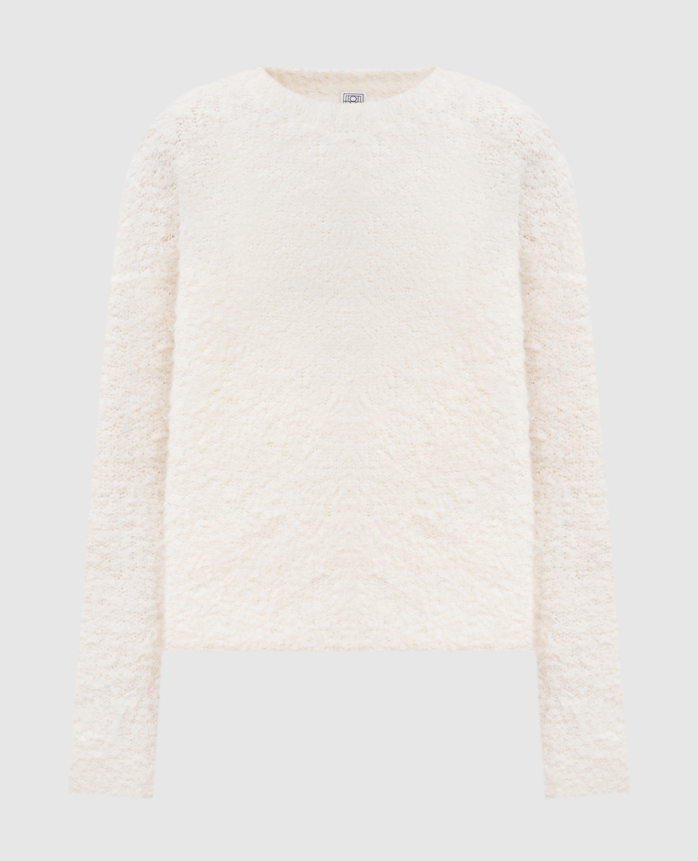 

White alpaca wool sweater Toteme