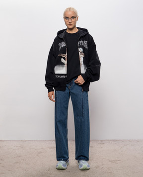Vetements Black COF JESUS sports jacket MH27ZU208Bw