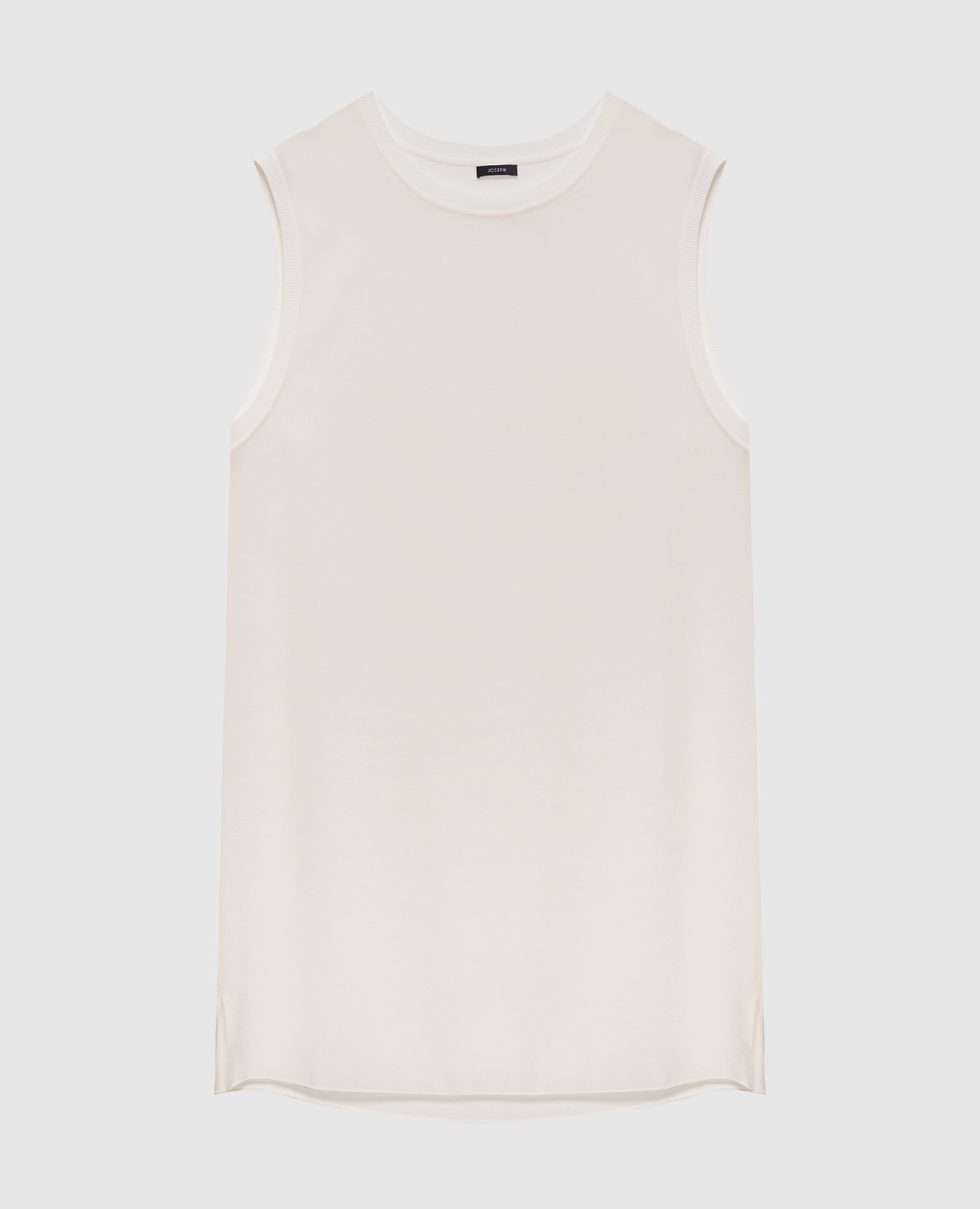

Bley white silk top JOSEPH