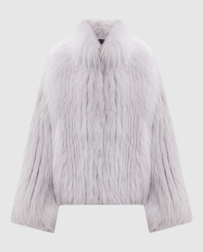 Elpidio Loffredo Gray fox fur coat VOL006AN19