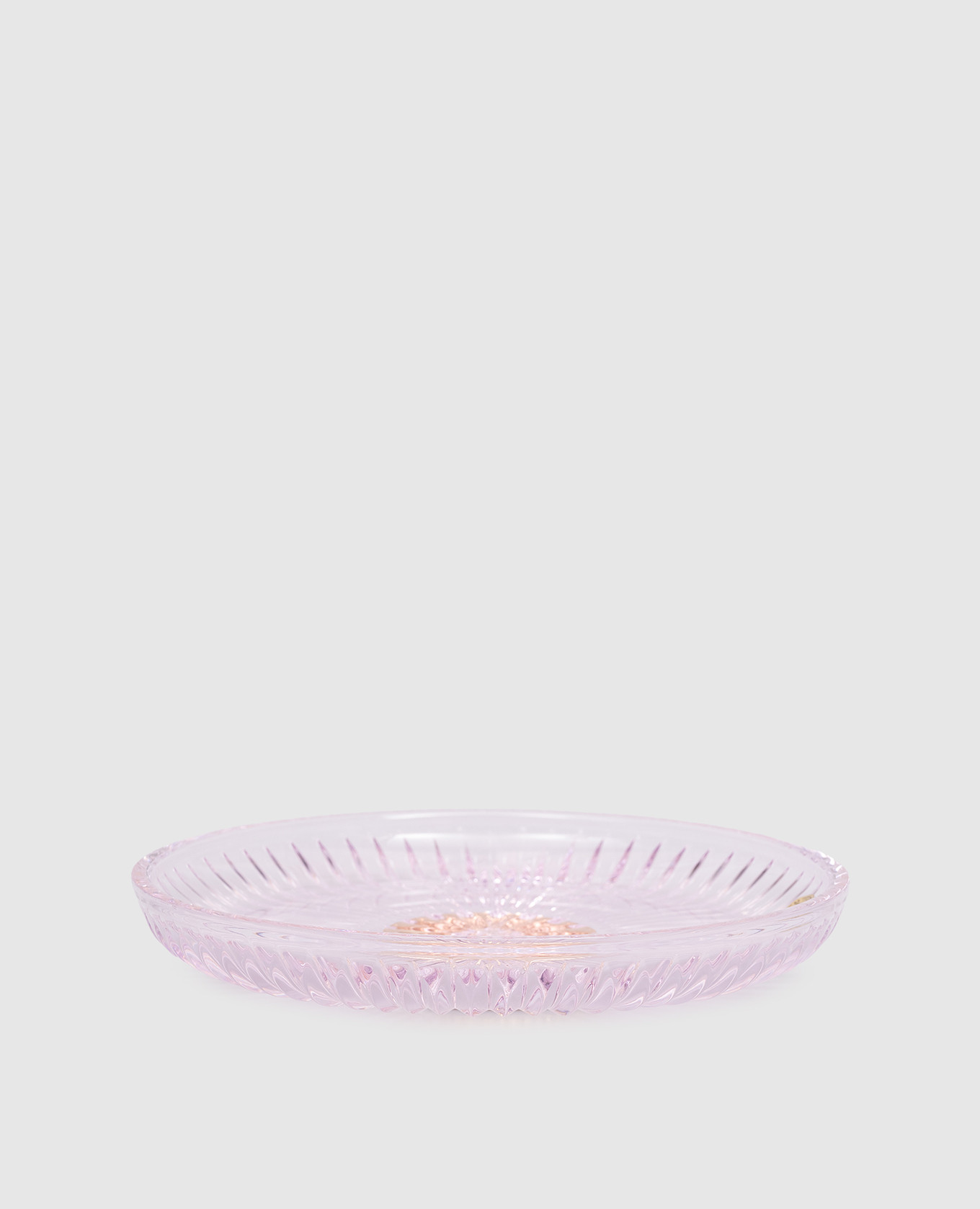

Pink crystal stand for dispenser and glass Elegance Treesseci