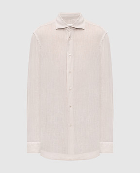 Pini Parma Beige linen shirt SHILIGDST