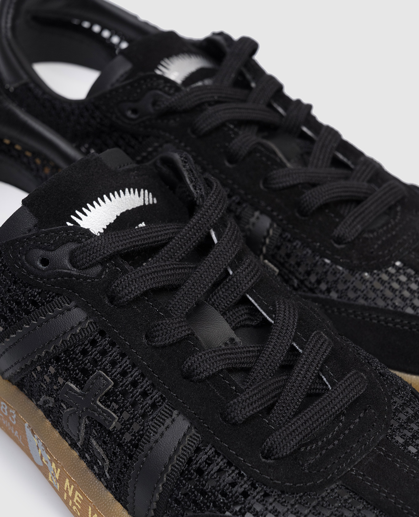 

Bonnied black mesh sneakers Premiata