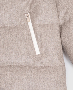Brunello Cucinelli Children's gray wool down jacket B038PJ335C