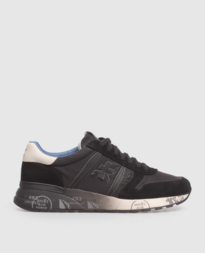 Premiata Black Lander combination sneakers LANDER