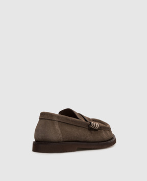 JW Anderson Brown suede loafers MO0004LA0415