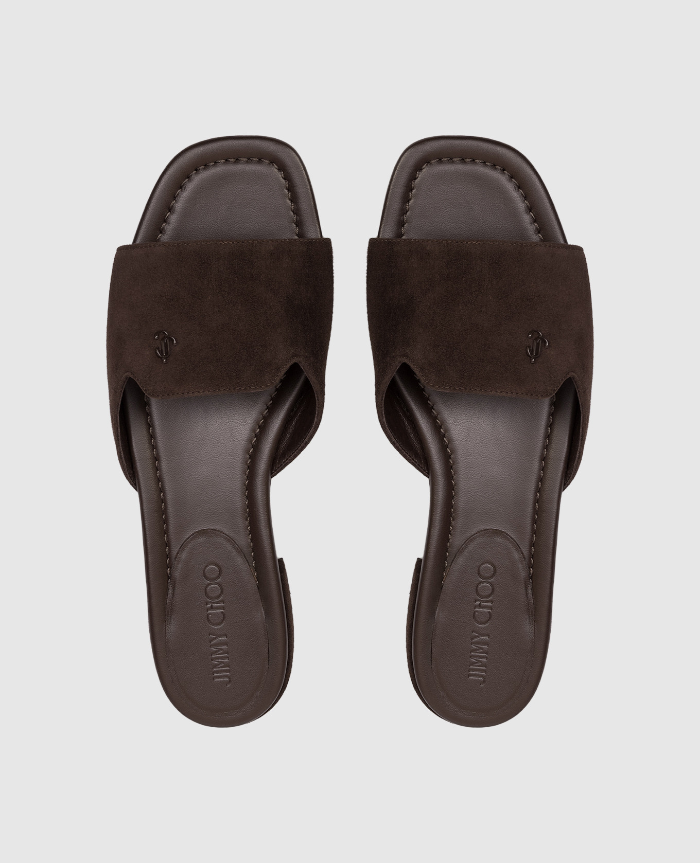 

Dina brown suede flip-flops Jimmy Choo
