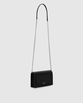 Off-White Black leather crossbody bag OWWNR04F26LT01