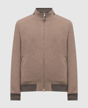 Stefano Ricci Beige wool jacket MDJ4300212W0001P