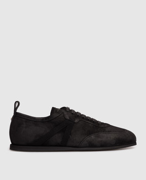 Ann Demeulemeester Siru black suede sneakers B0012585LT147