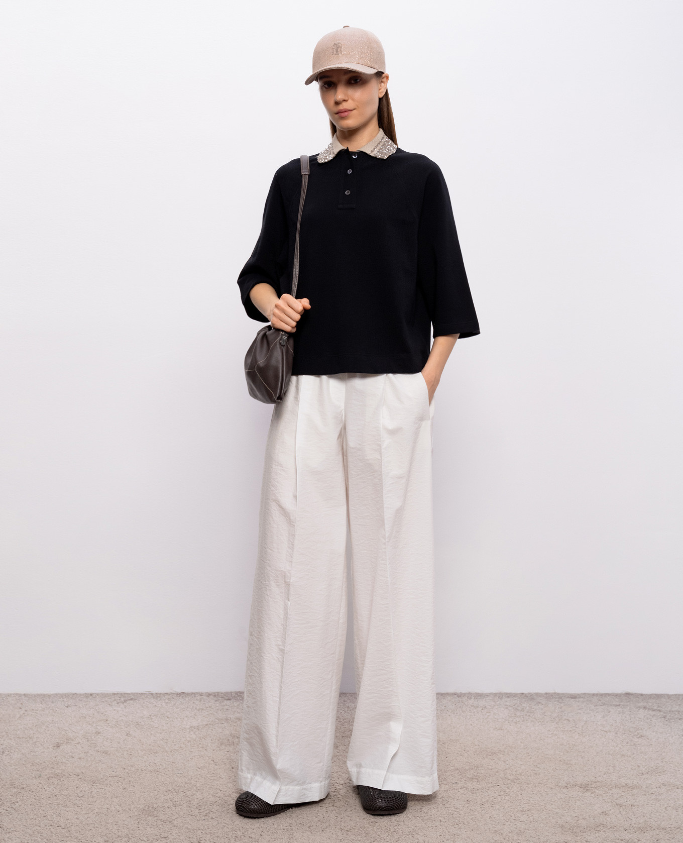 

White pants Brunello Cucinelli