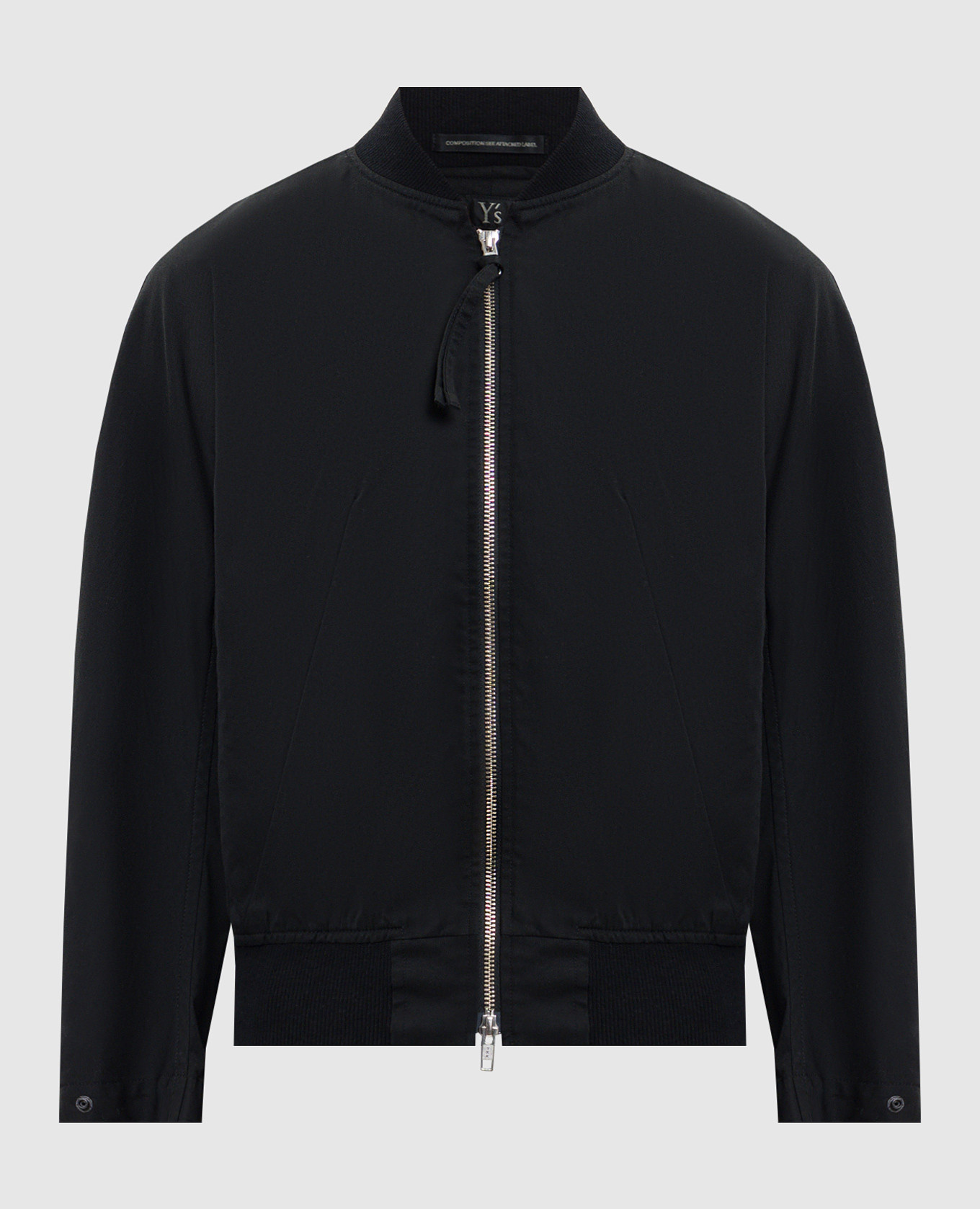 

Black bomber jacket with short sleeves Y`S Yamamoto