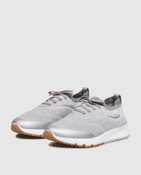 Brunello Cucinelli Gray sneakers MZUEHRO342