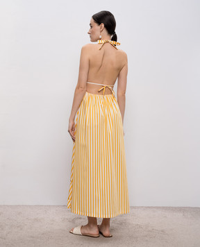 Faithfull Ermita striped midi dress FF4412OMT