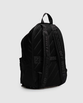 Off-White Black backpack with print OWMNB02F26FB01