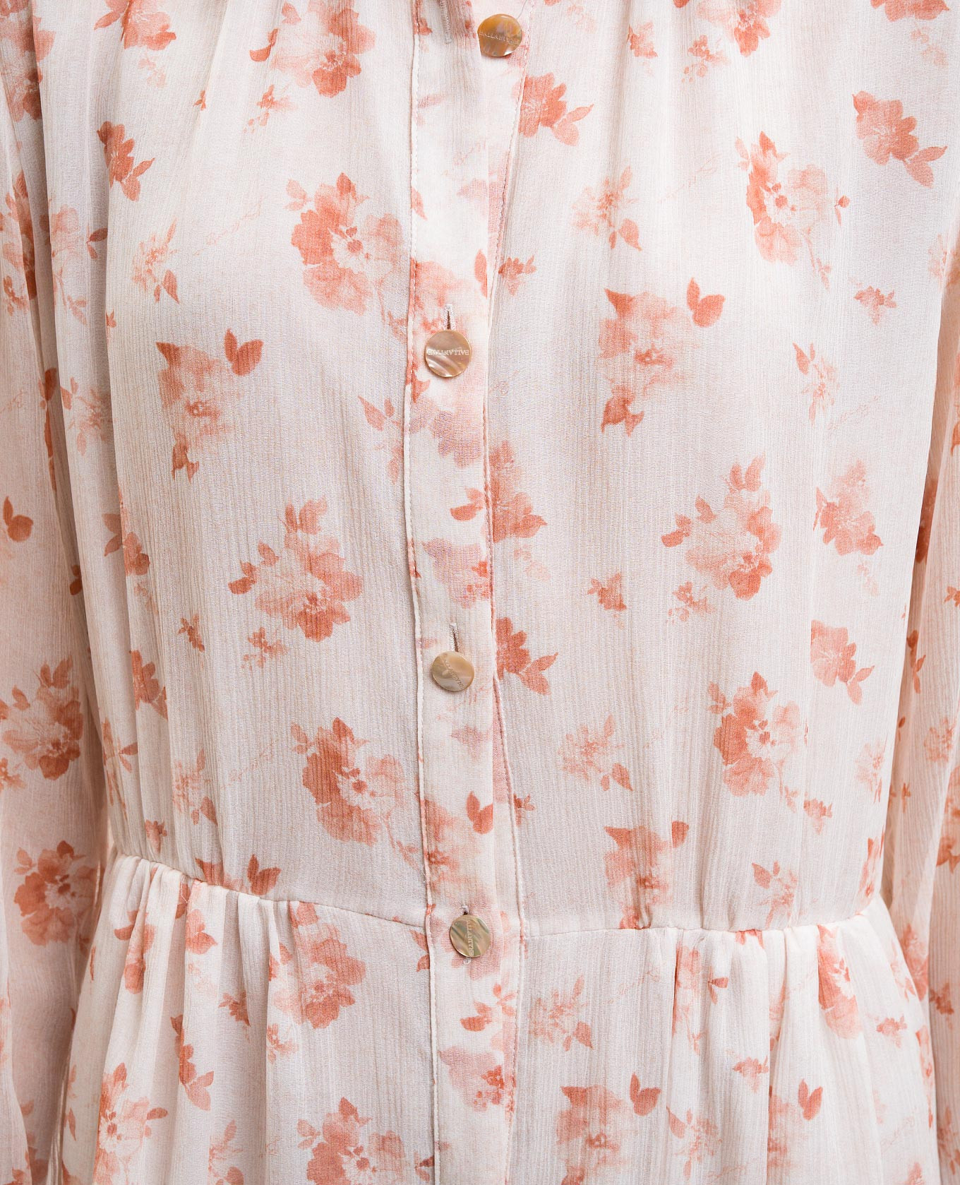 Pink silk shirt dress Ballantyne 4