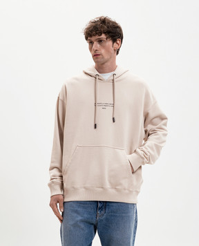 Off-White Beige hoodie 44MBB085S26F009