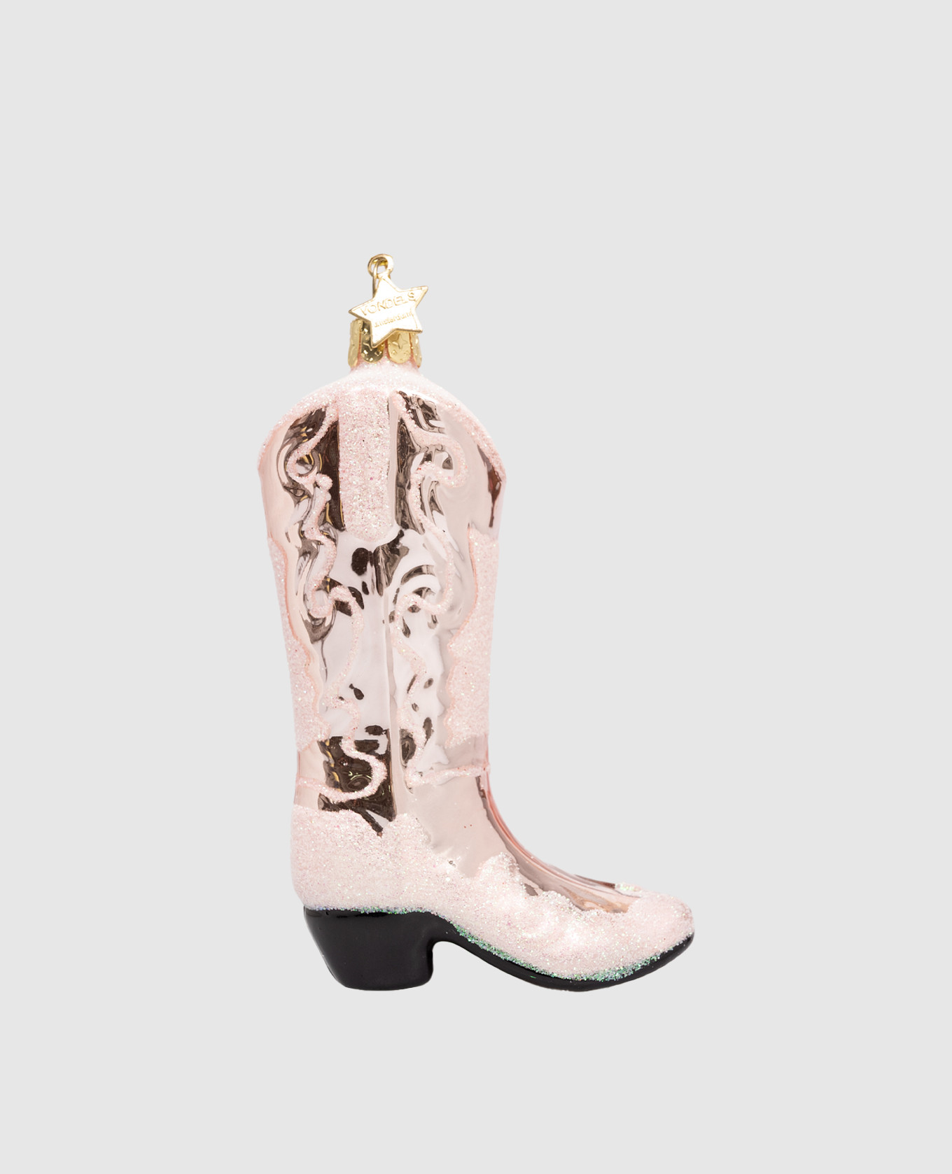 

Christmas tree toy Cowboy boot Vondels, Pink