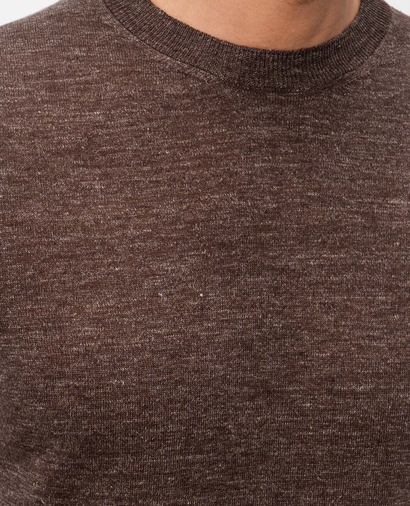 

Brown linen and silk T-shirt Cashmere&Whiskey