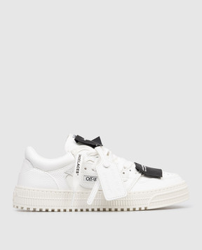 Off-White White leather 3.0 Off Court sneakers with stripes OWIA28EC99LEA001