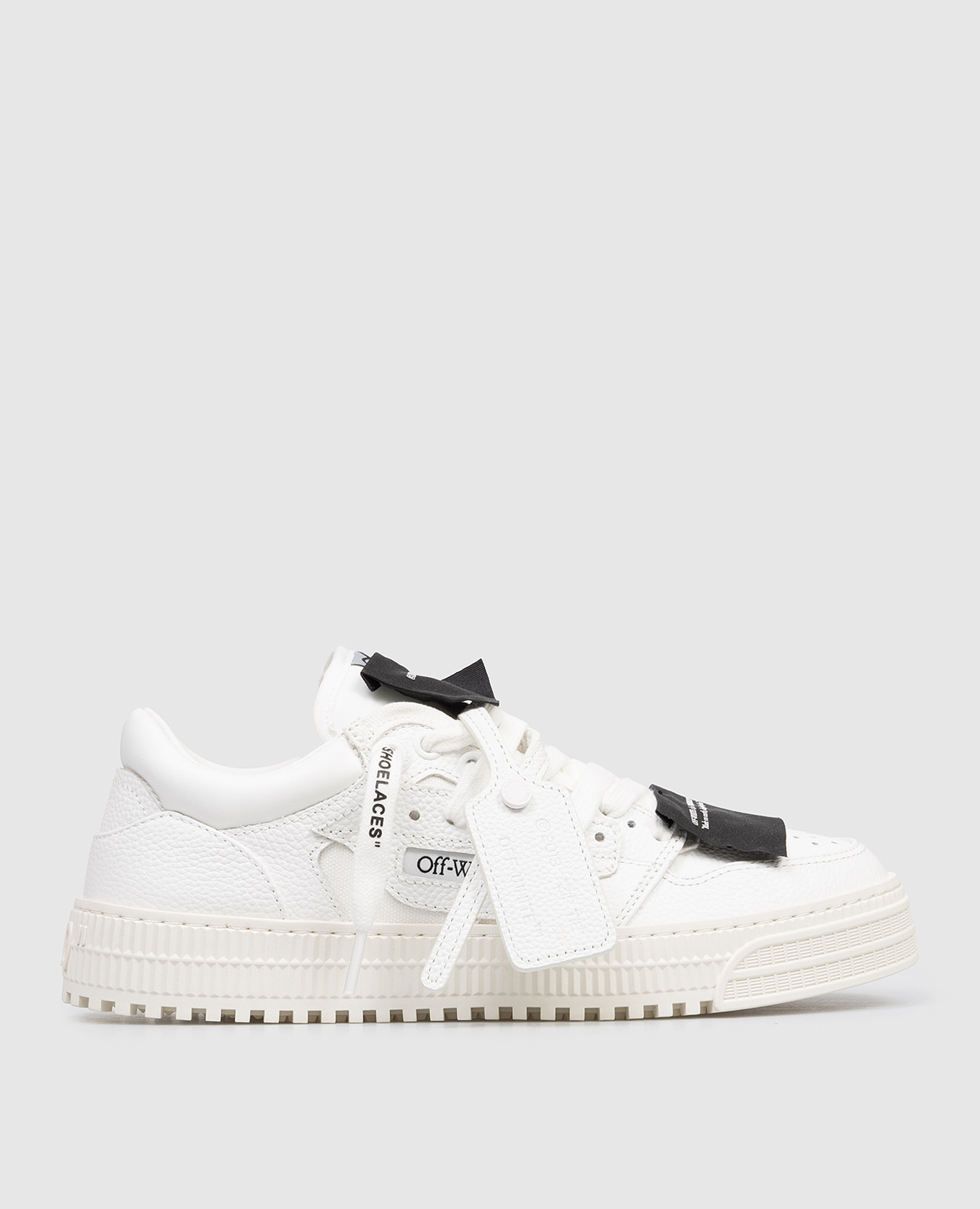 

White leather 3.0 Off Court sneakers with stripes Off-White