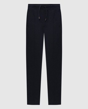 ISAIA Blue sweatpants MP0057J0372
