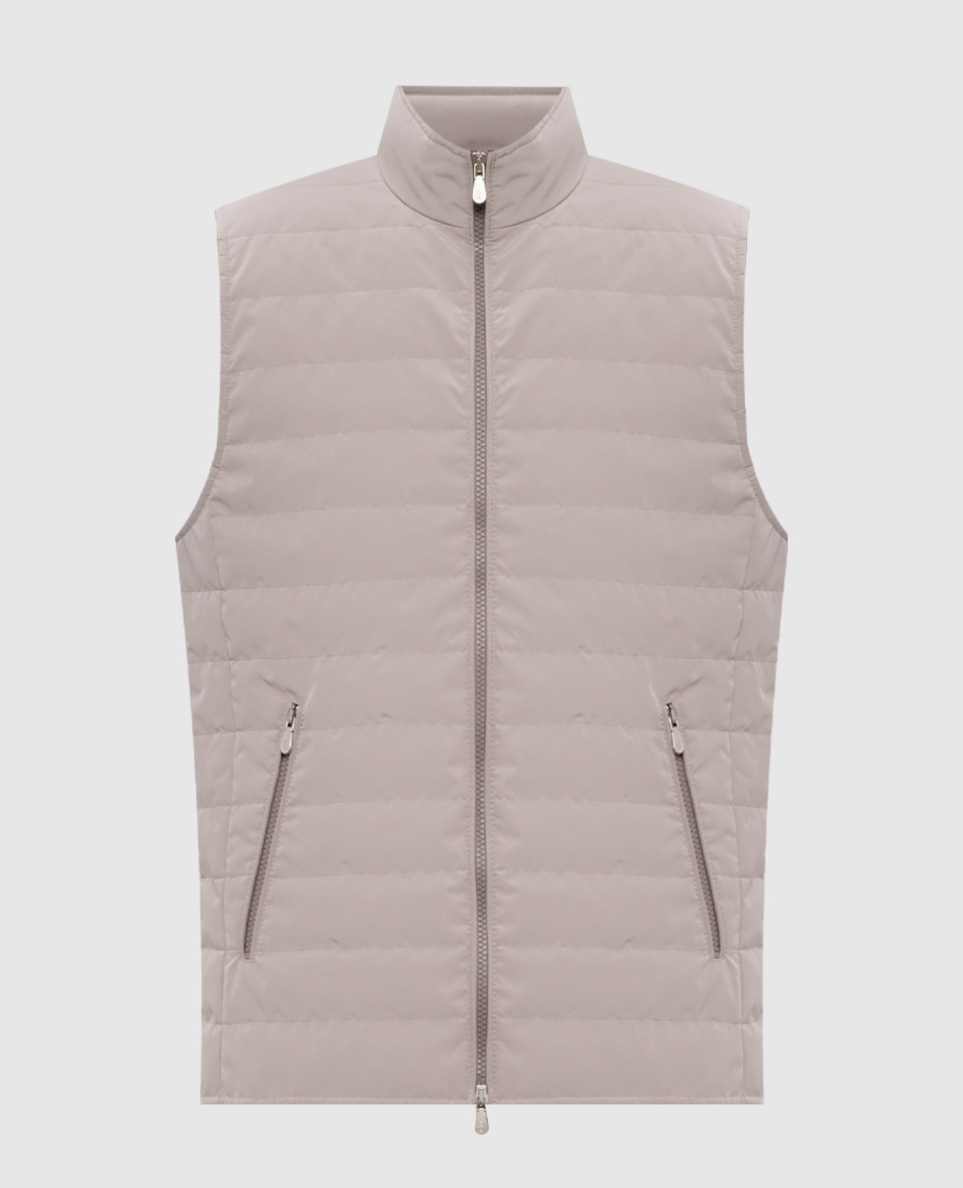 

Beige down vest Brunello Cucinelli