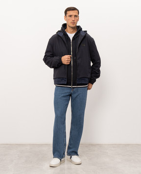 Dolce&Gabbana Navy blue sports jacket G9CEFZG7P9L