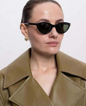 Toteme Black Cateye Sunglasses 263WAE0010EC0001