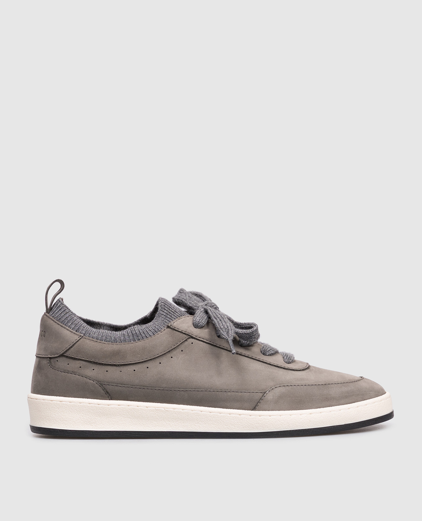 

Gray nubuck sneakers Peserico, Grey