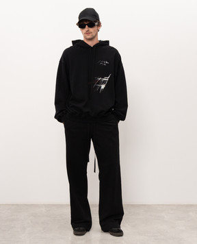 Ann Demeulemeester Black sweatpants B0014215FA185
