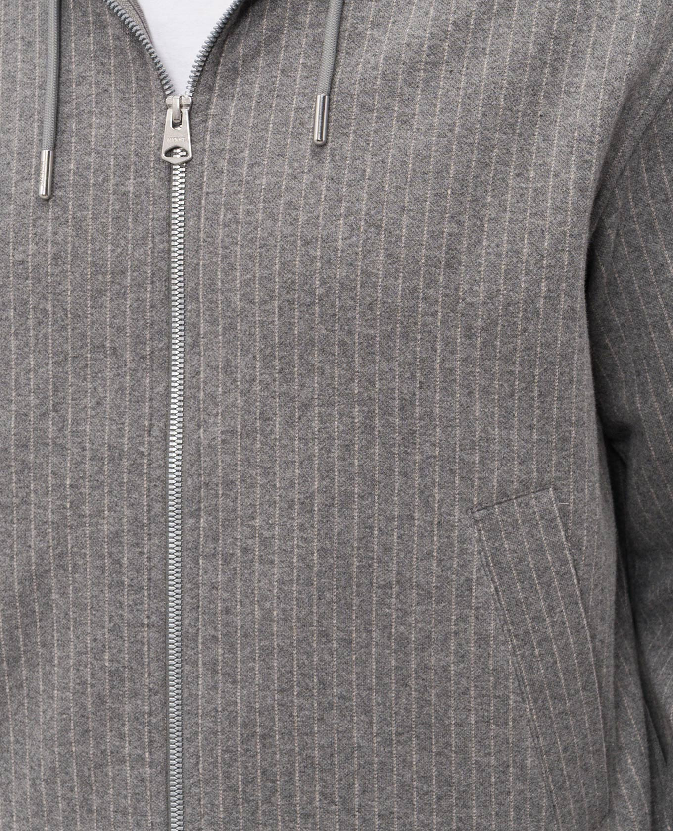 MATEA-K gray striped sports jacket Mackage 5