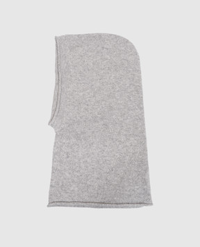 Allude Gray cashmere hood 26511225