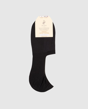 RiminiVeste Salvapiede black footprint socks SALVAPIEDE