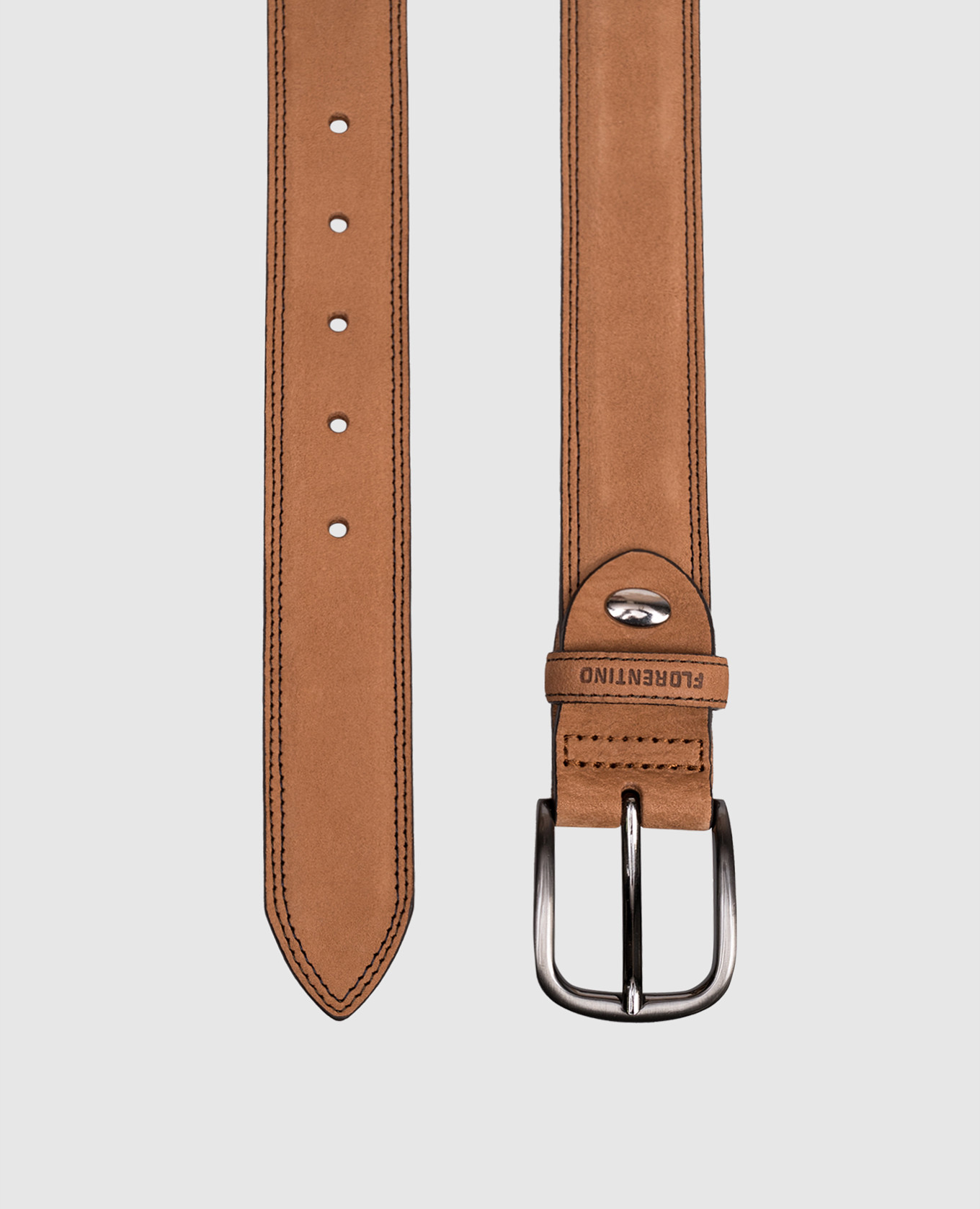 

Brown suede belt Florentino